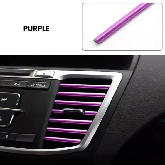 Car Vent Decorative Strip (10PCS)