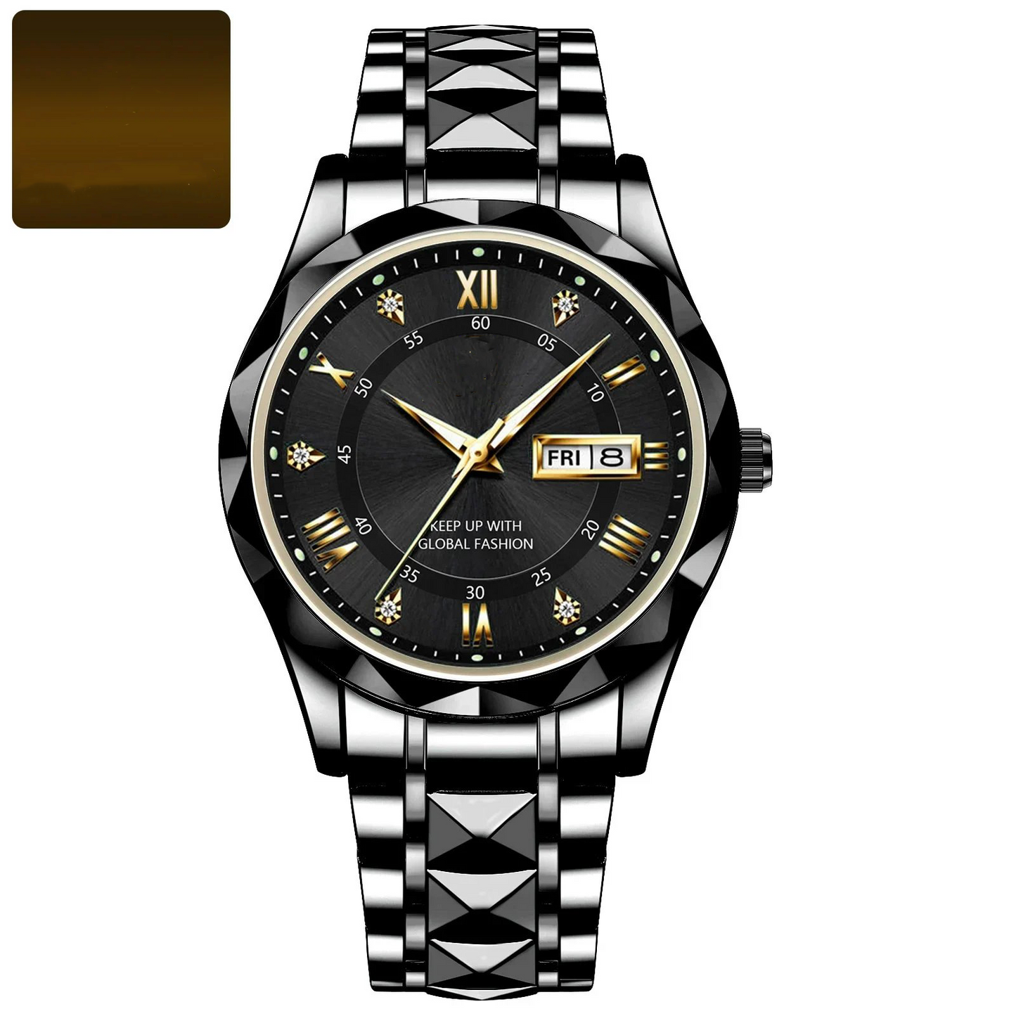 Waterproof Top Brand Luxury Man Wristwatch With Luminous