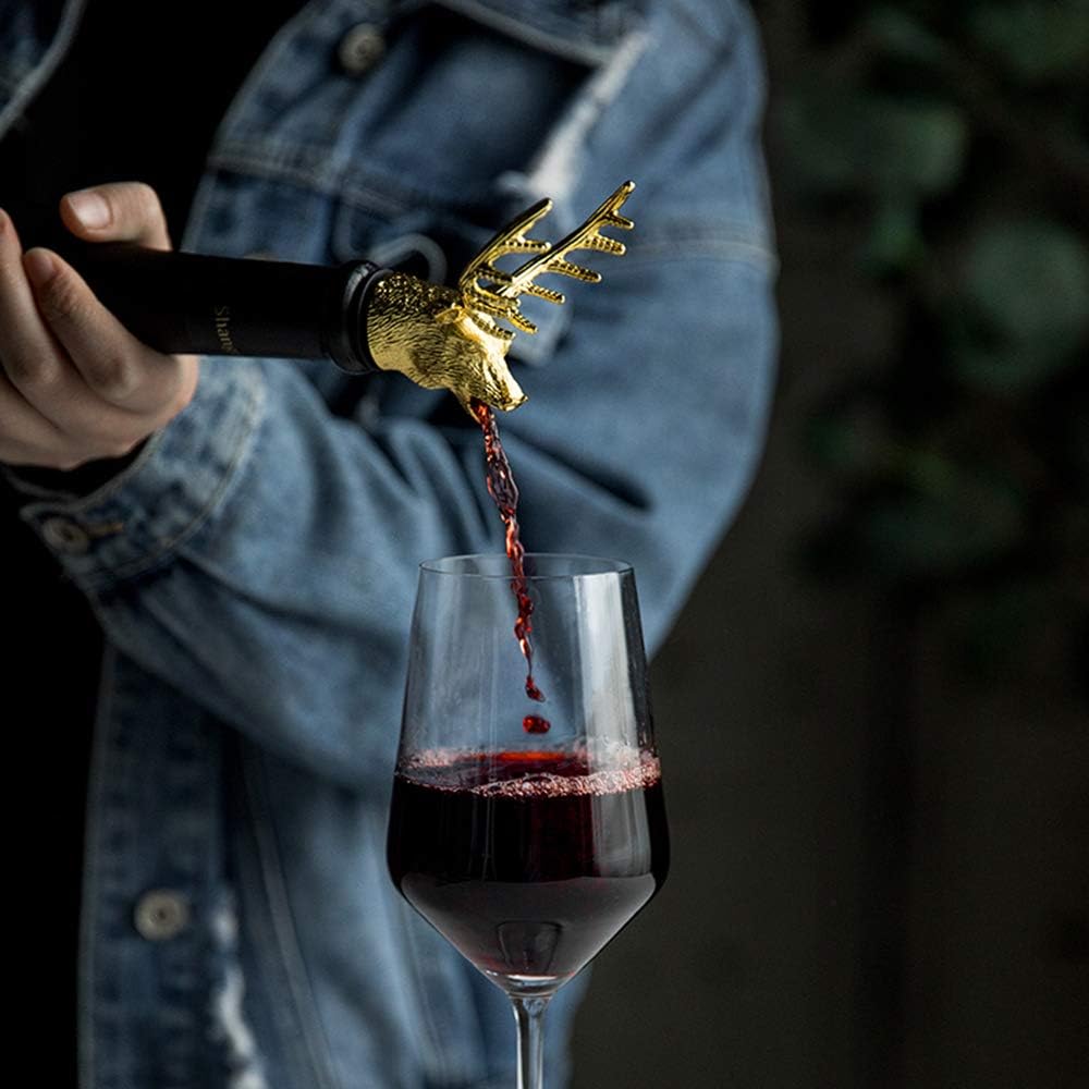 Deer Head Wine Pourer