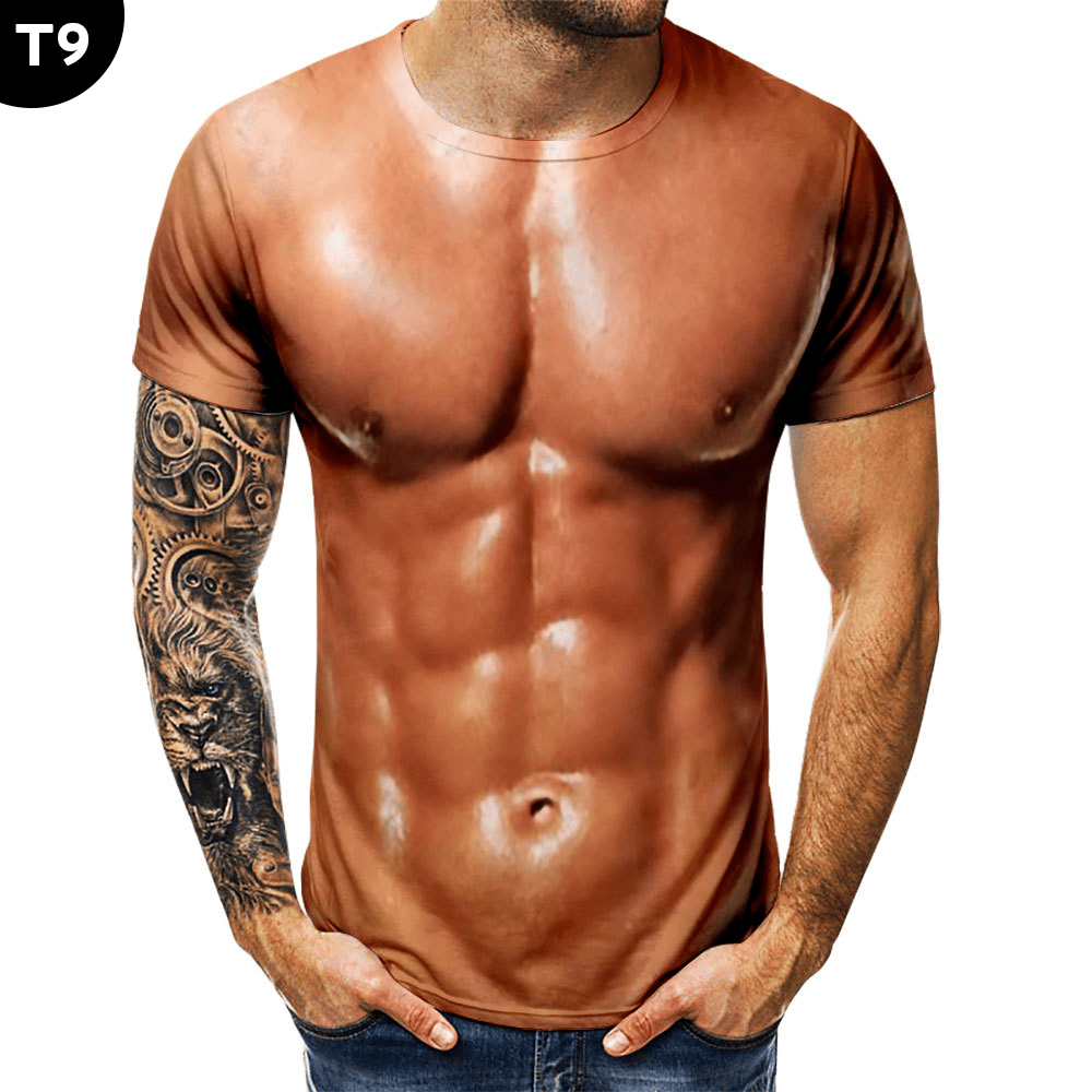 🤣Special Father's Day gift🤣MUSCLE TATTOO All Over Print T-Shirt