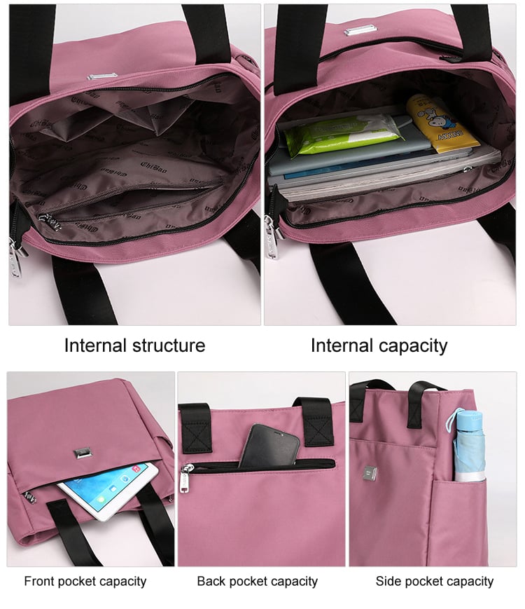 🔥Large Capacity Waterproof Multi Pocket Nylon Shoulder Bag👜