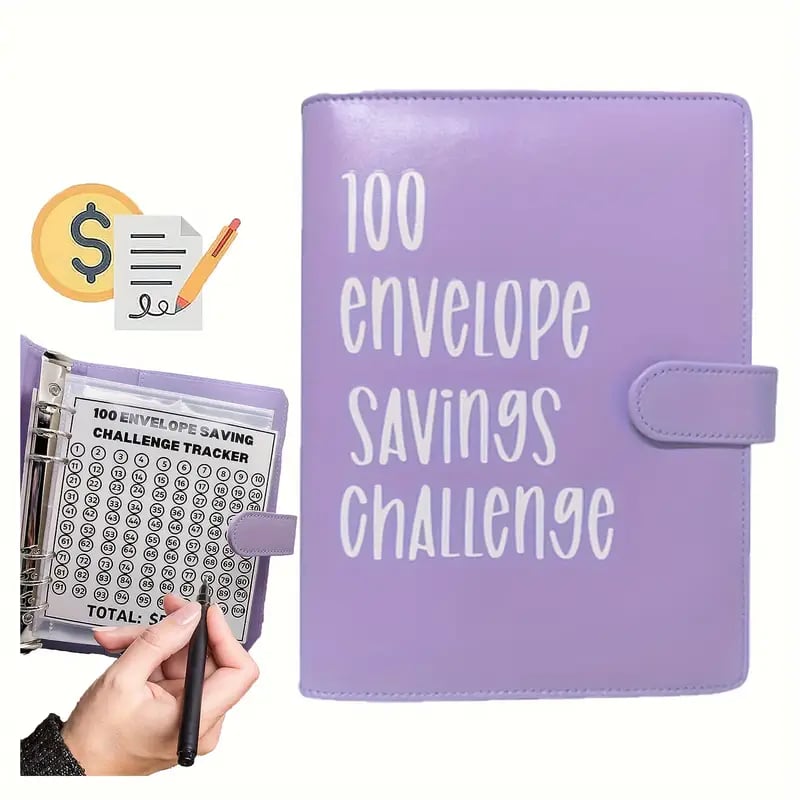 💕✉️100 Envelope Challenge Binder