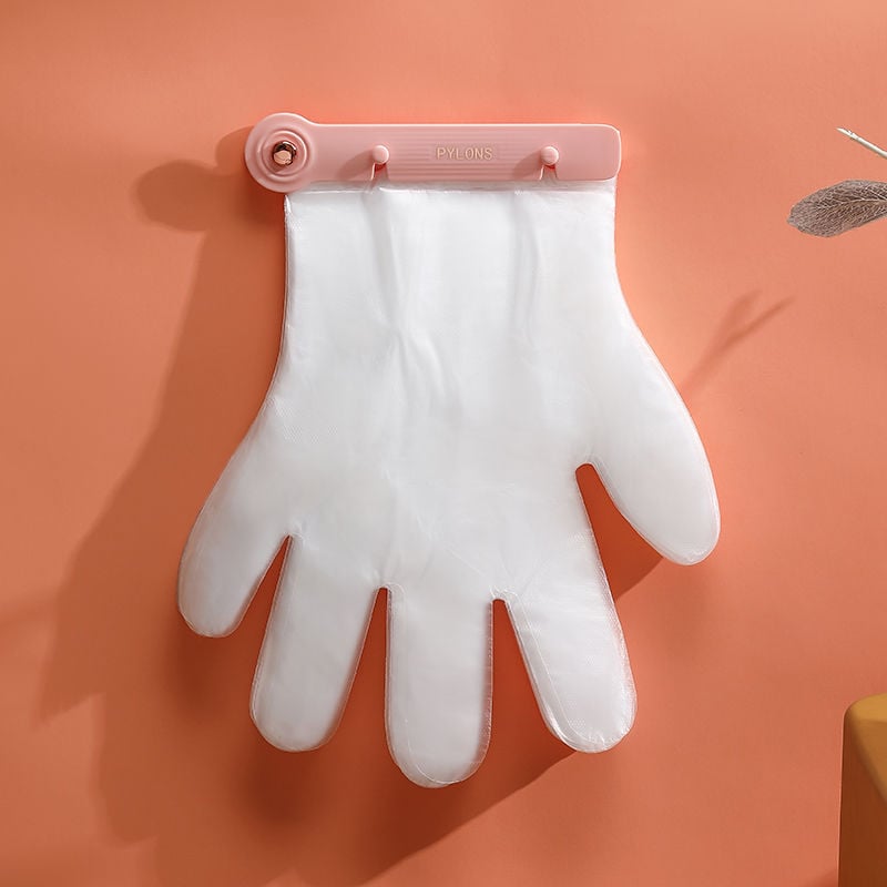 Disposable Glove Holder Organizer Wall Mounted (With 100PCS Gloves)