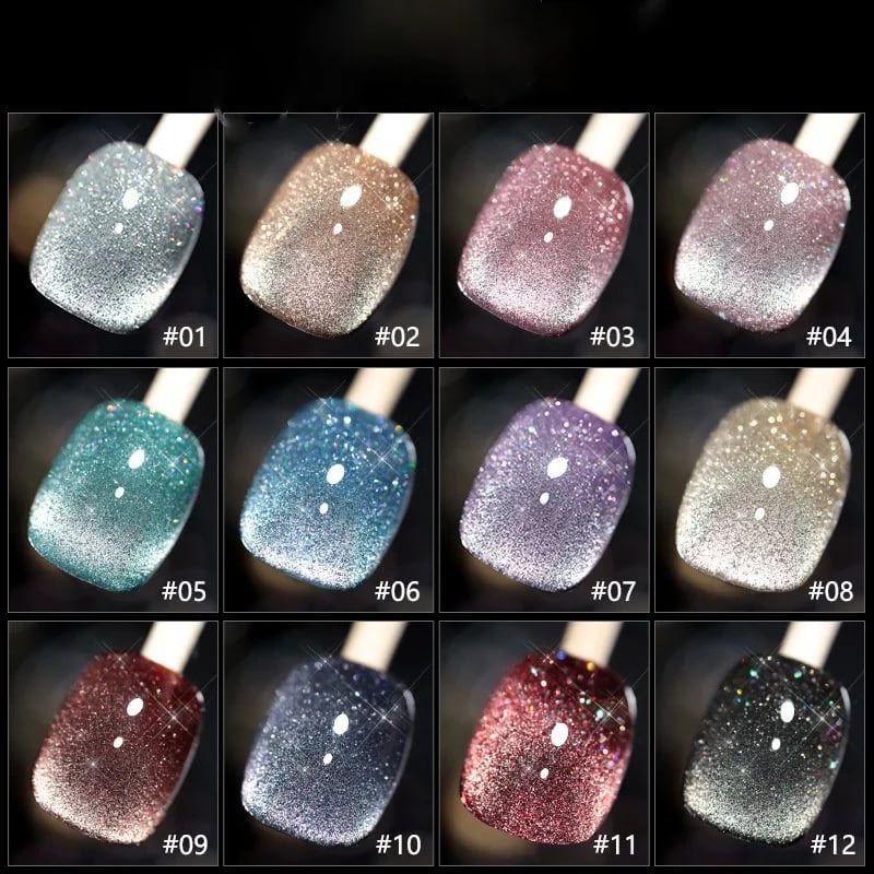 49% OFF🔥Laser Diamond Cat Eye Nail Polish🎁