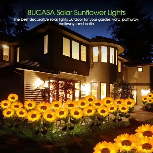 🌻 Waterproof Solar Sunflower Light