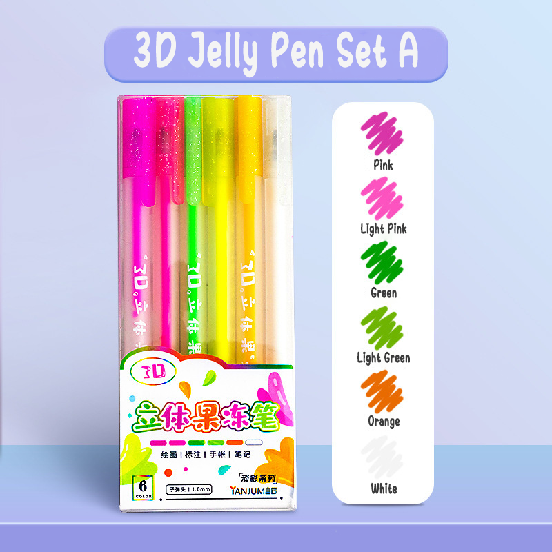 🎄Christmas Pre-sale Promotion 48%OFF🔥3D Jelly Pen Set