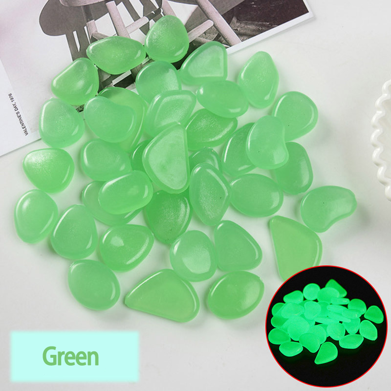 Glow-in-the-Dark Garden Pebbles