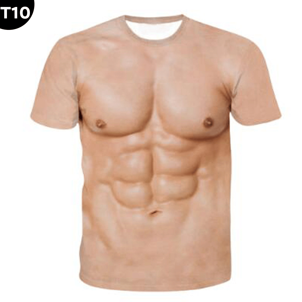 🤣Special Father's Day gift🤣MUSCLE TATTOO All Over Print T-Shirt