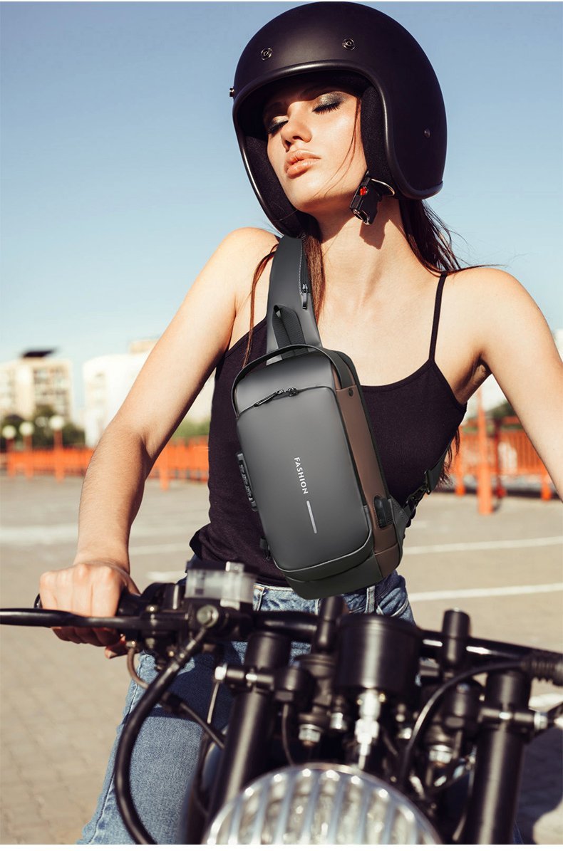 USB charging sport sling  Anti-theft shoulder bag(Buy 2 Free Shipping)