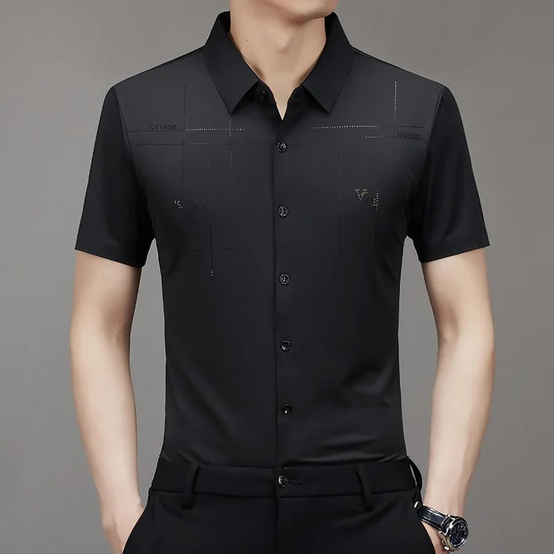 🔥LAST DAY 49% OFF - MEN'S ICE SILK BUSINESS SHIRT (Free shipping over 69.99)