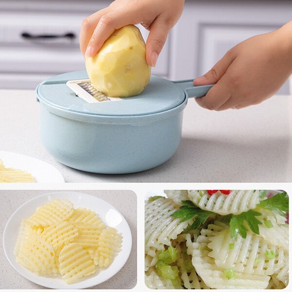 12Pcs/Sets Multi-Function Vegetable Slicer