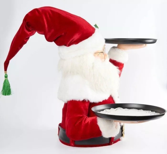 🎅Santa Holdings Tray Figurine