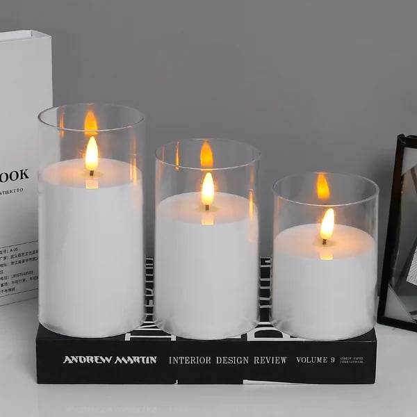 Real Flameless Candles LED Electronic Candle