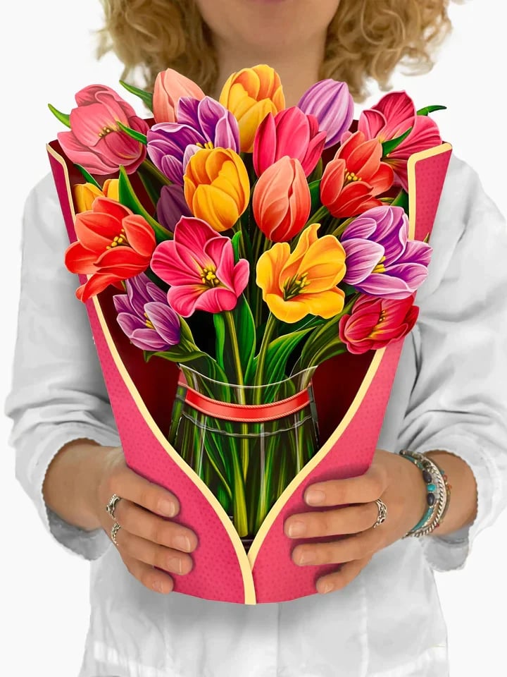 🔥Mother's Day Sale- SAVE 49% OFF🔥Pop Up Flower Bouquet Greeting Card