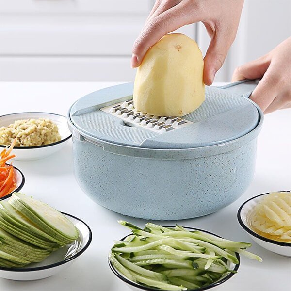 12Pcs/Sets Multi-Function Vegetable Slicer