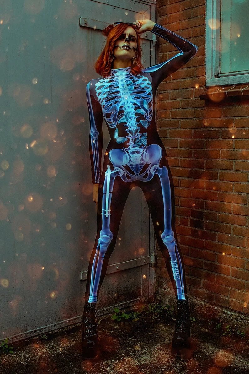 🎃Halloween Sale -SexySkull Bodysuit