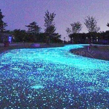 Glow-in-the-Dark Garden Pebbles