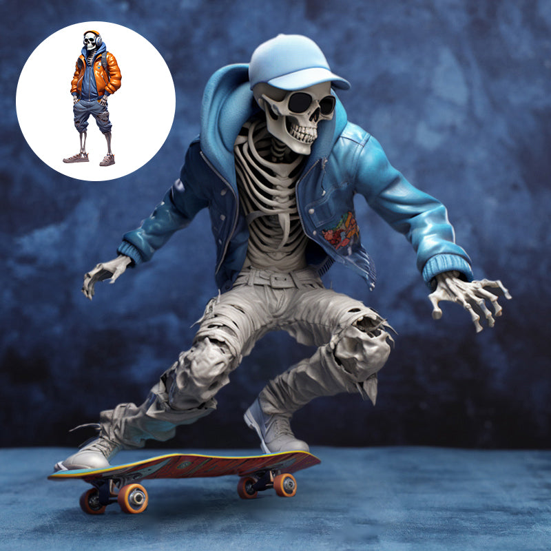 Add Some Spooky Charm to Your Decor with Our Cool Skeleton Figurines - Shop Now