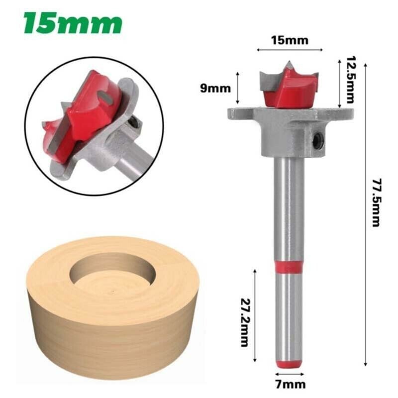 (🔥49% OFF🔥)Positioning Woodworking Drill Bit Set(Pack of 5)