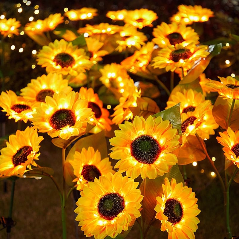 🌻 Waterproof Solar Sunflower Light