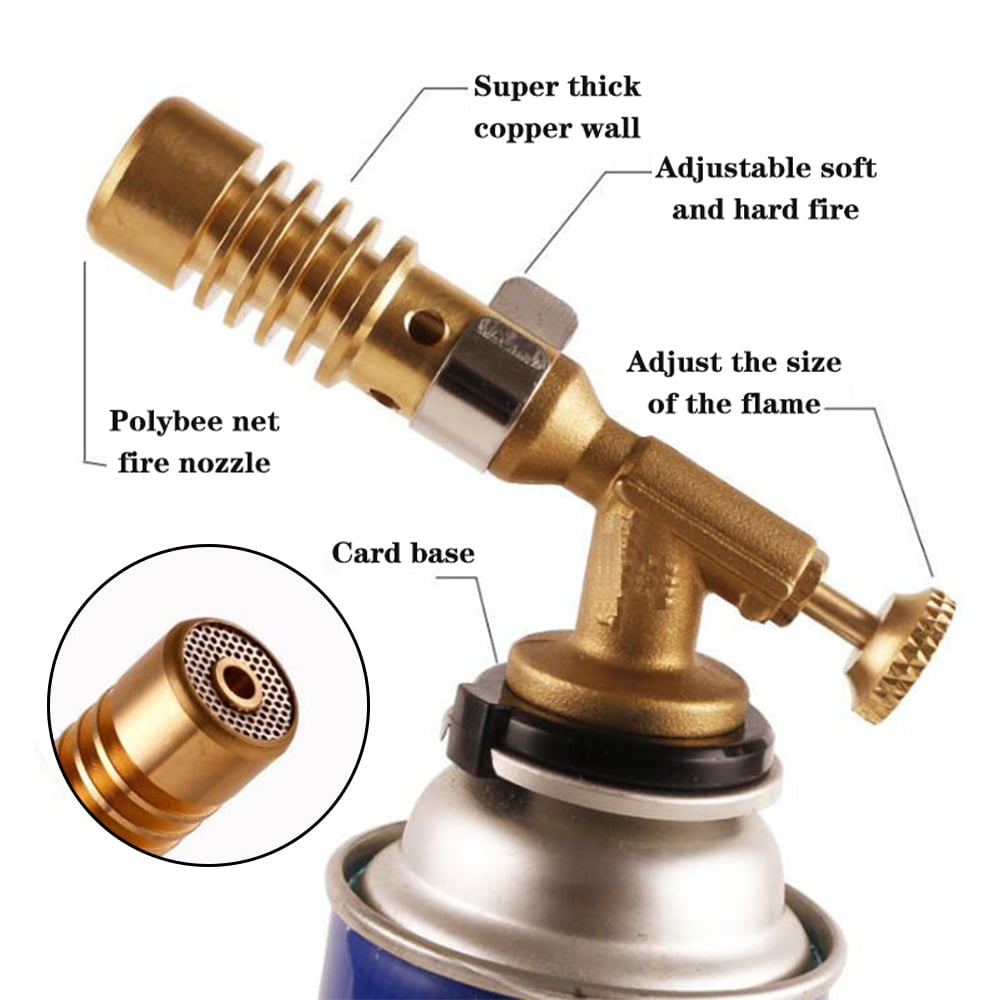 (💦SUMMER HOT SALE- 49% OFF💦) Portable Copper Gas Torch Gun 🎉 Buy 2 Get Extra 10% Off