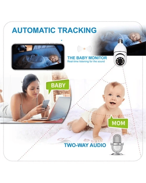 🔥2023 Hot Sale 49%OFF🔥Wireless Wifi Light Bulb Camera Security Camera - BUY 2 GET FREE SHIPPING TODAY!