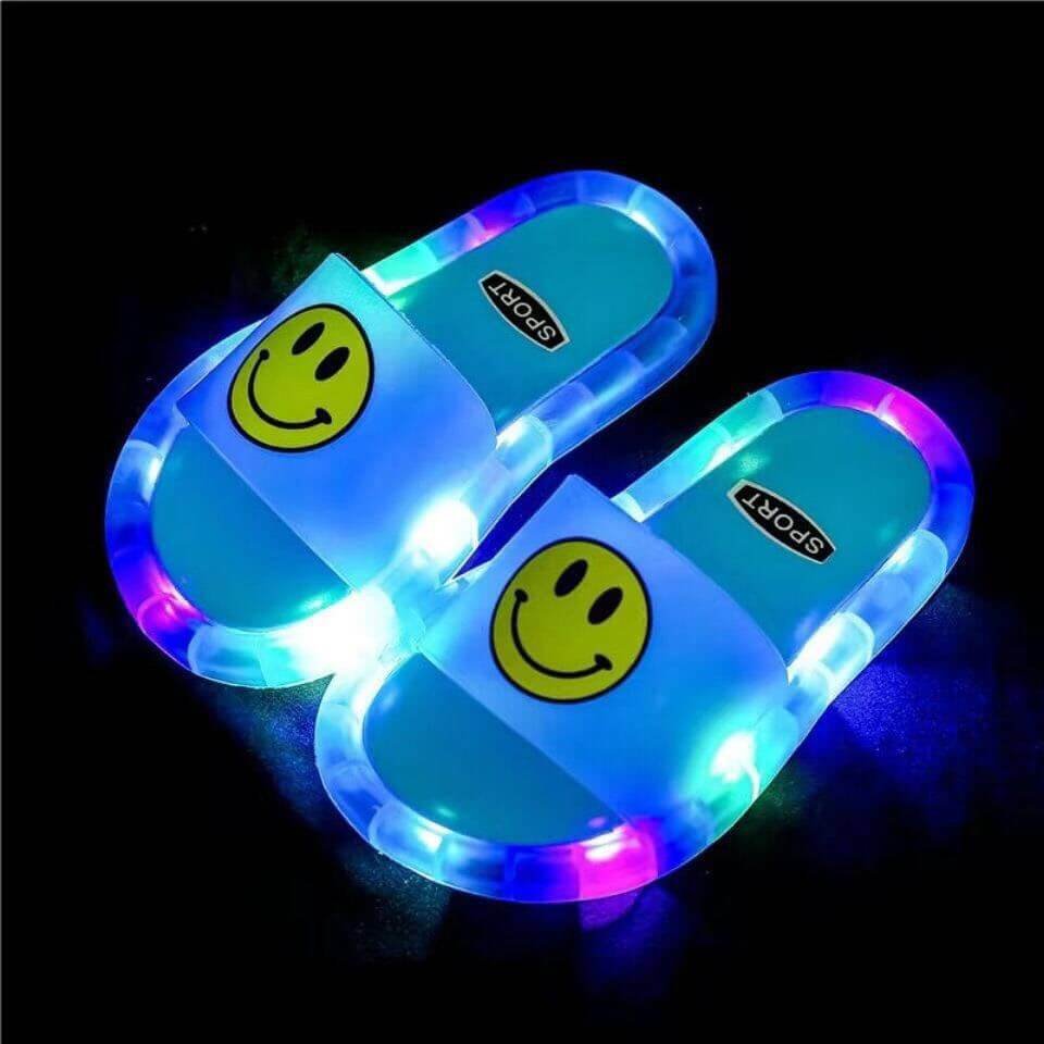 LED Happy Slippers For Kids