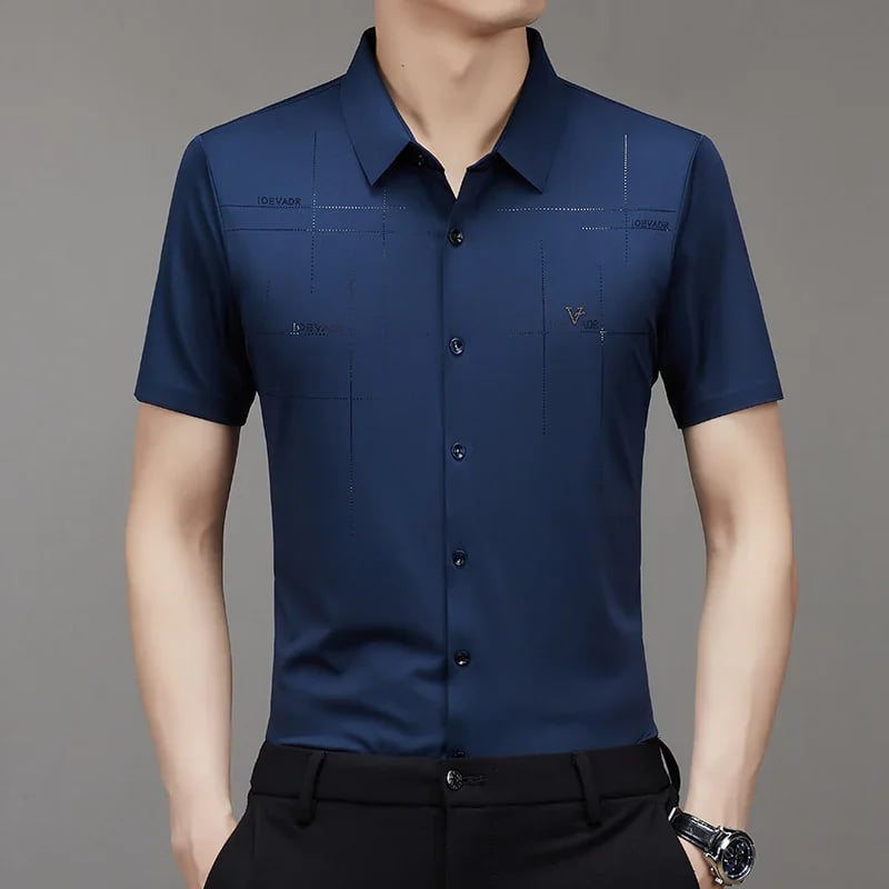 🔥LAST DAY 49% OFF - MEN'S ICE SILK BUSINESS SHIRT (Free shipping over 69.99)