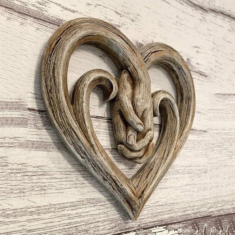 🎁SALE-49%OFF-🔥Heart Holding Hands Wall Decor - Forever Love