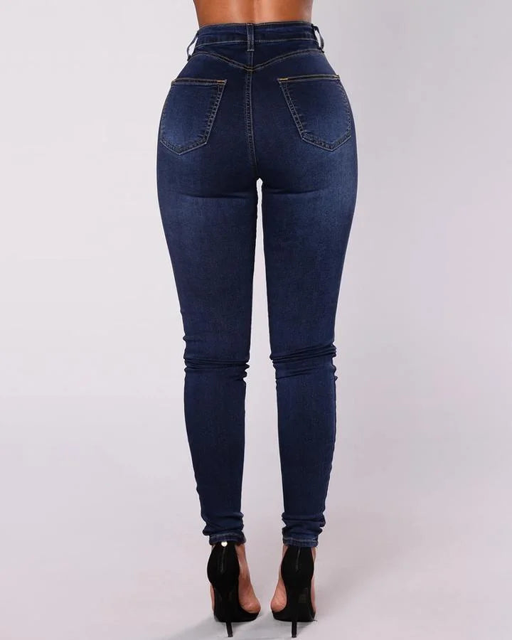 🔥Buy 1 Get 50% OFF🔥Double Breasted High Waist Skinny Jeans