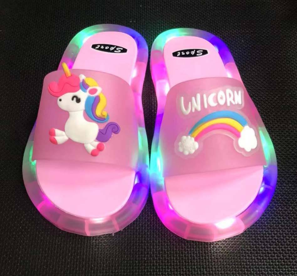 LED Happy Slippers For Kids