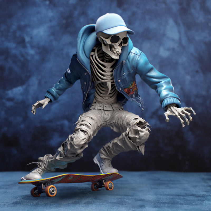 Add Some Spooky Charm to Your Decor with Our Cool Skeleton Figurines - Shop Now