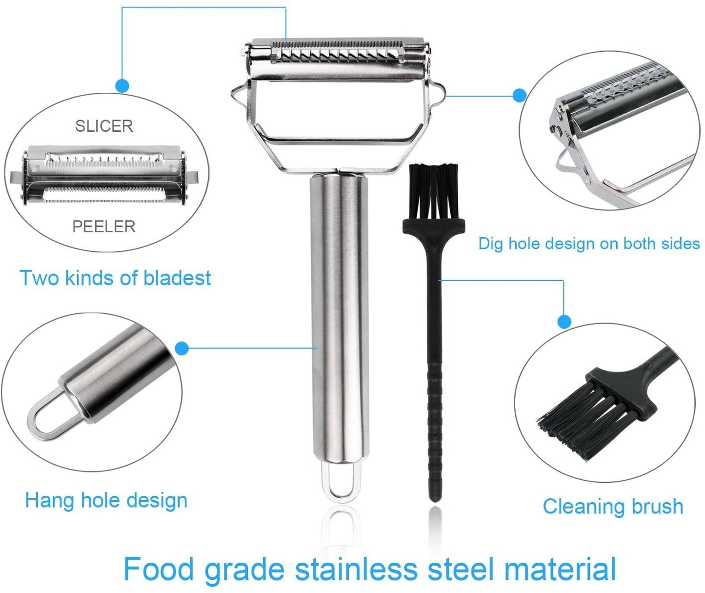 (💥Mother's Day Promotion-48% OFF) Stainless Steel Multifunctional Peeler