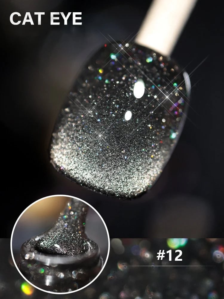 49% OFF🔥Laser Diamond Cat Eye Nail Polish🎁