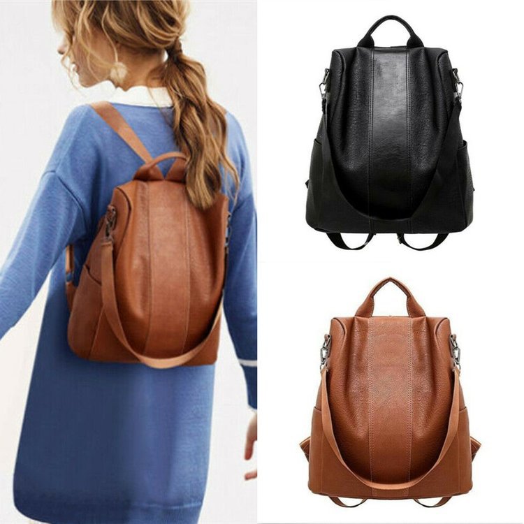 🔥 Limited Leather Ladies Anti-theft Backpack