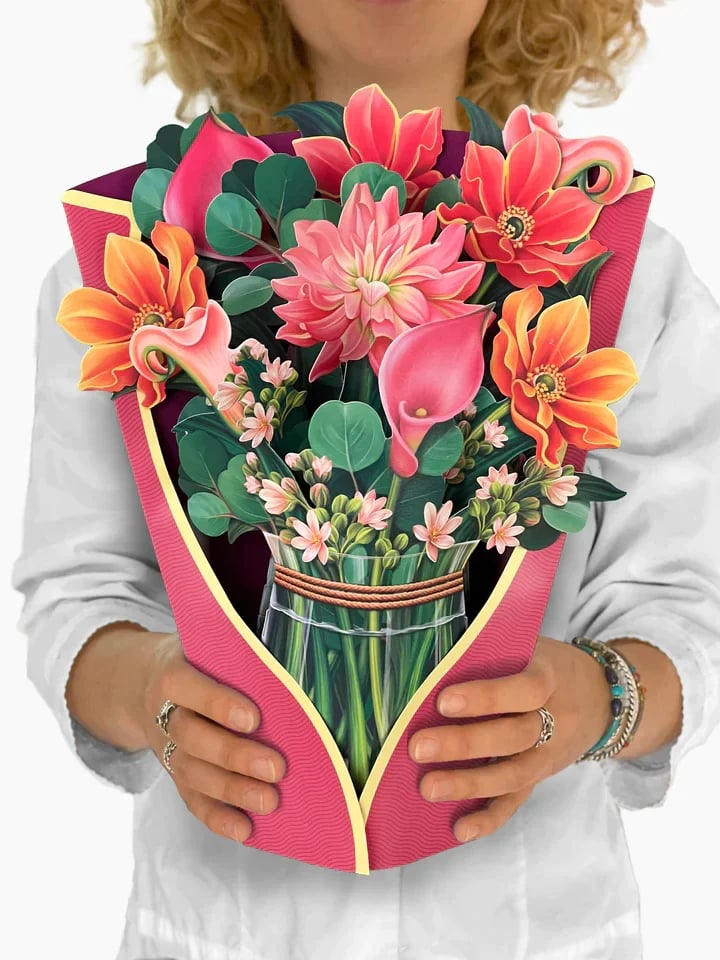 🔥Mother's Day Sale- SAVE 49% OFF🔥Pop Up Flower Bouquet Greeting Card