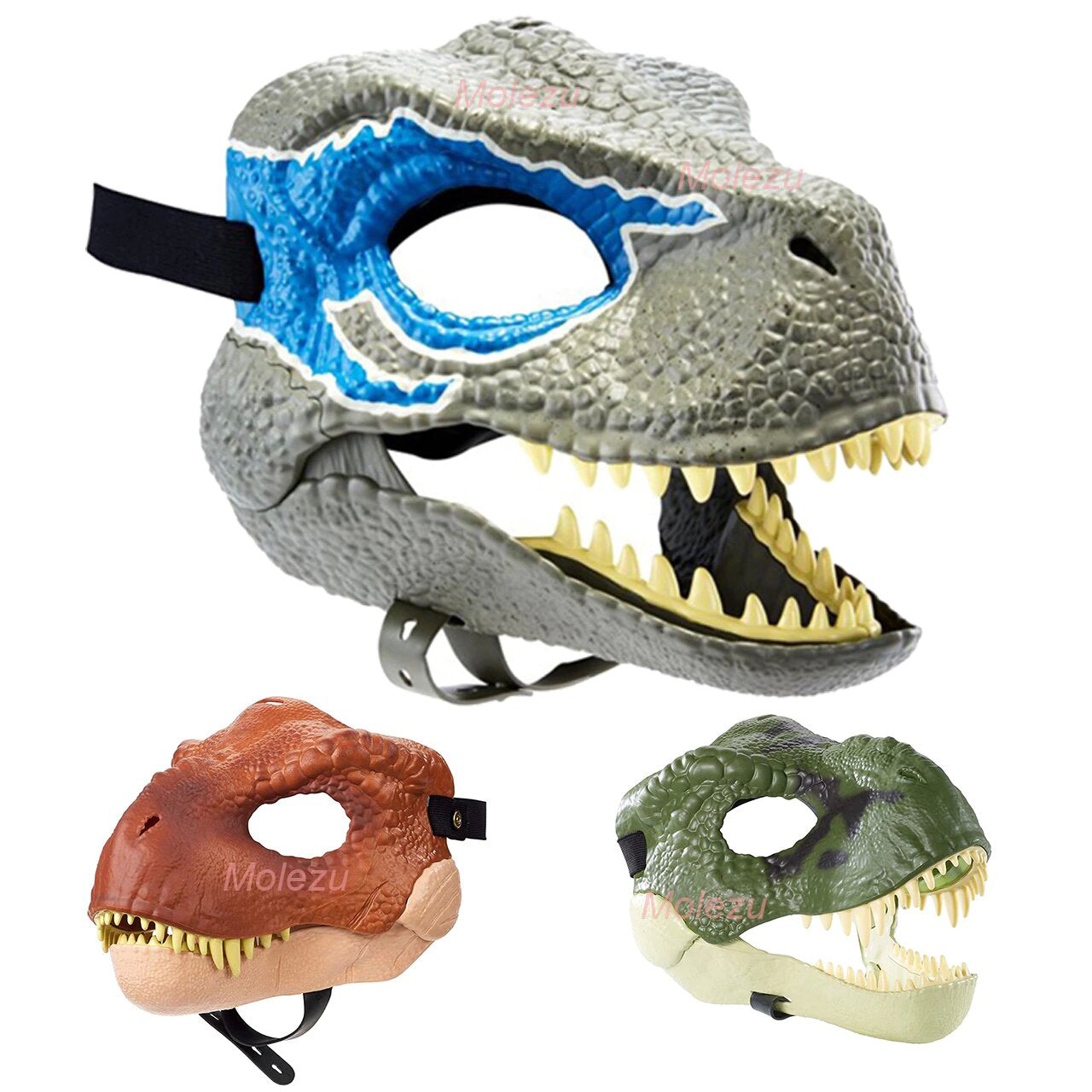 Halloween Party Horror Dinosaur Headgear Mask