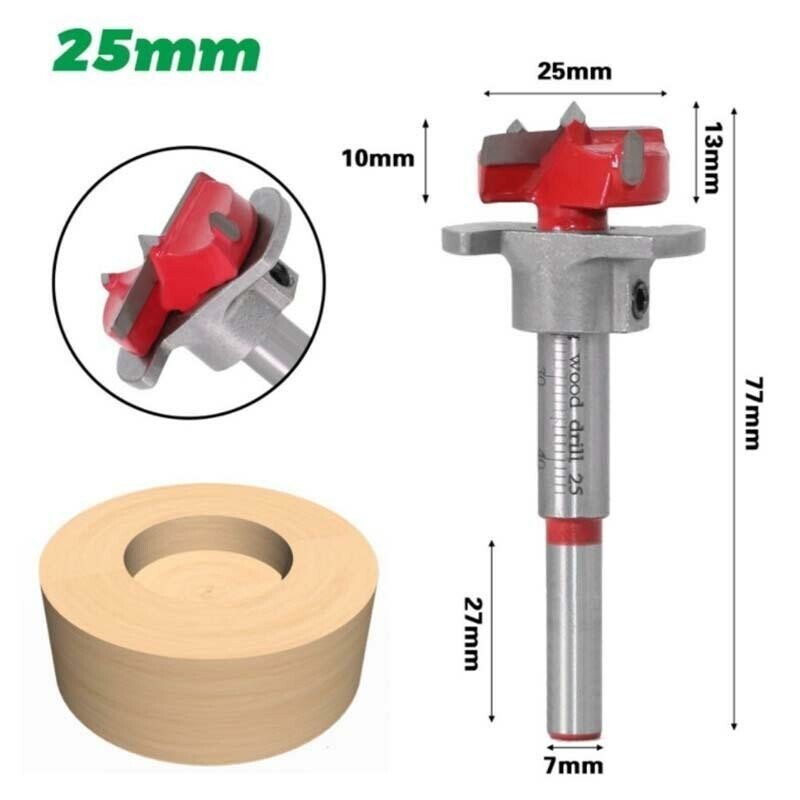 (🔥49% OFF🔥)Positioning Woodworking Drill Bit Set(Pack of 5)