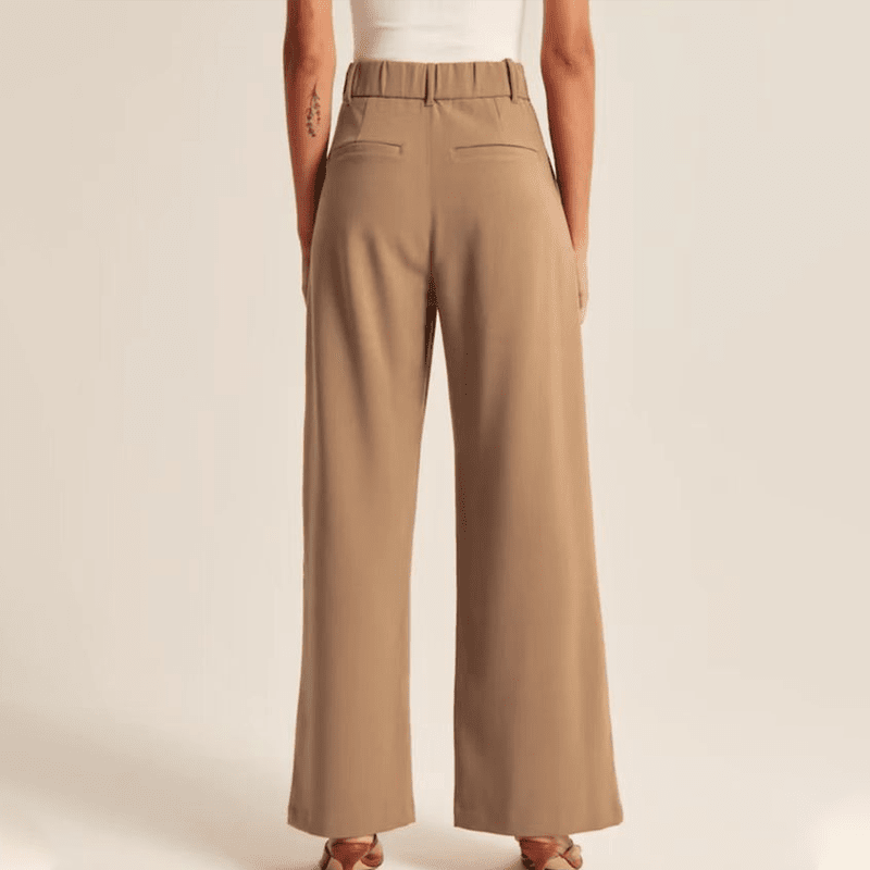 Effortless Tailored Wide Leg Pants